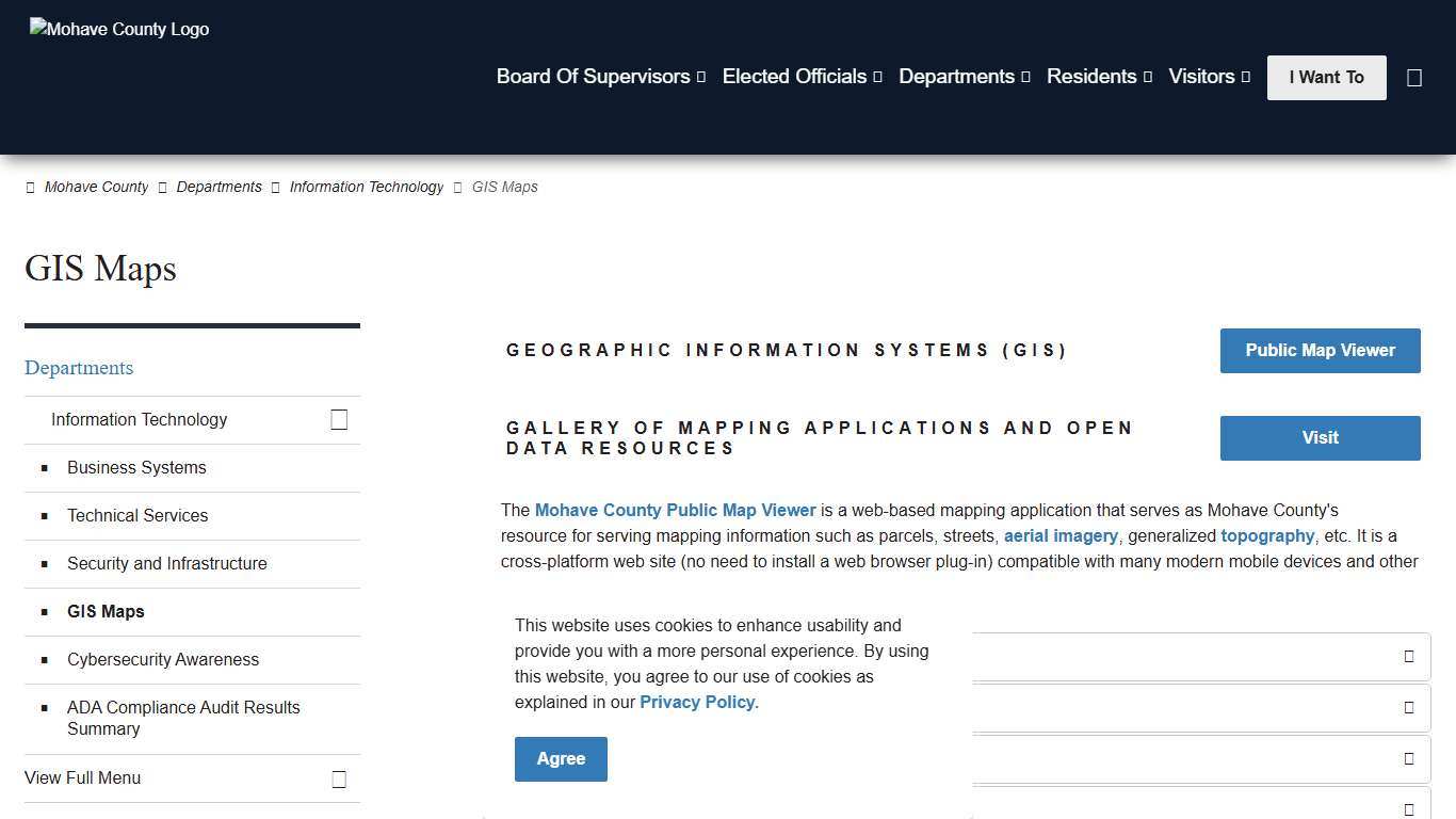 GIS Maps Mohave County