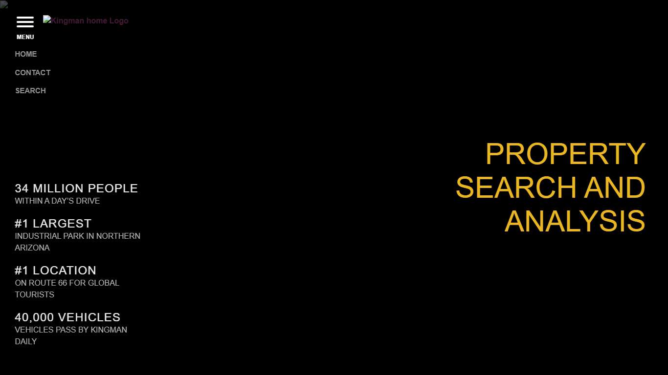 Property Search and Analysis City of Kingman Economic Development